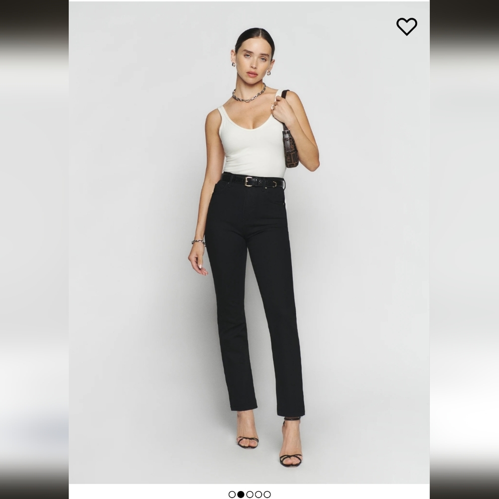 Reformation Liza Ultra High Waist Jeans